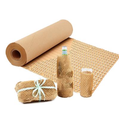 China Biodegradable Protective Environmental Paper Honeycomb Packaging Wrapping Paper For Fruit for sale