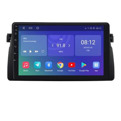 China YHT GPS Car Video For BMW E46 1998-2006 9 Inch Android 10 Car Radio 4 Core GPS Navigation for sale