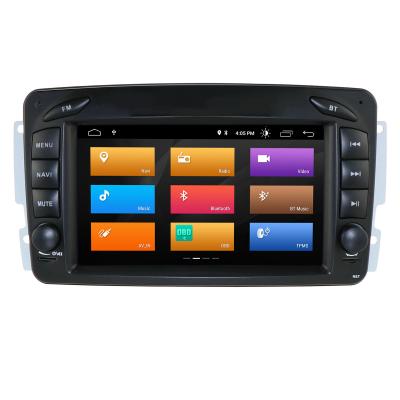 China 7inch Android 10 GPS Car DVD Player For Mercedes Benz CLK W209 W203 W463 W208 GPS Navigation BT Radio Audio Stereo Multimedia for sale