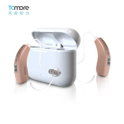 China Digital Hearing Aid Behind The Ear Hearing Aid Digital Rechargeable 16 Channel Smart Invisible Hearing Aids For Deafness for sale