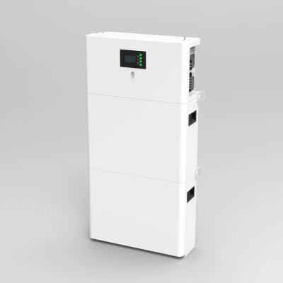 China All In One 5~10 KWh Lithium Battery Storage System（off grid inverter+ store battery) for sale