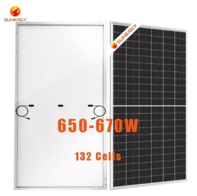 China Maßgeschneidertes 540W-660W Solar-PV-Panel SUN 66M-H12 zu verkaufen