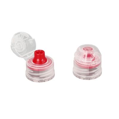 China Sport 1881 Flip Top Cap Customize Color Red Plastic Flip Top Closure of Thefproof 28m PCO 1810/28mm for sale