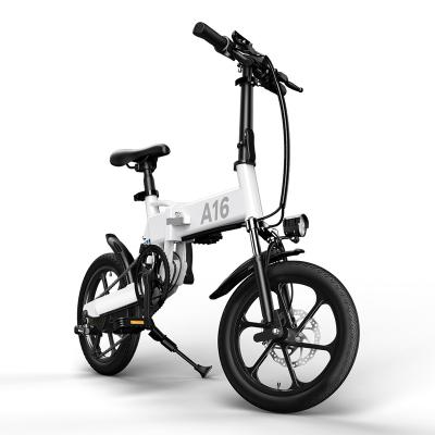 China A16 A16 standard e bike intelligence electric bicycle folding adult mountain bike for sale