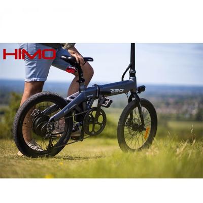 China 2021 Aluminum alloy HIMO Z20 250W top 20 inch bicicleta electrica electric bike China factory folding foldable electric bicycle adult bicycle for sale