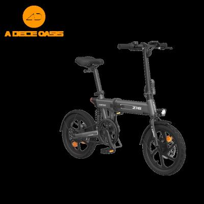 China Distribution HIMO Z16 36V 250W Aluminum Alloy Folding Sports Mountain Bicycle Foldable Electric Bike Electronic Ebike Mid Drive E for sale