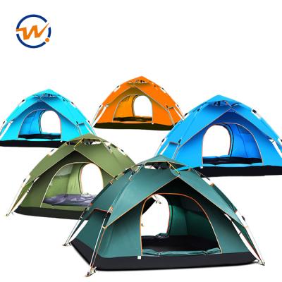 China Waterproof Carpas De Camping Turbo Glamping UV-Resistant Outdoor Military Canvas Mountain Wall Automatic Carpa Para Tents For Sale for sale