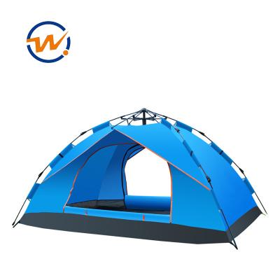 China UV-Resistant Pop Up Camping Pop Off Outdoor Winter Teepee Barraca De Acampar Ground Sale Four Season Family Teepee Tent for sale