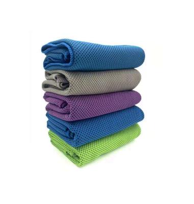 China Compressed newest design good quality popular product cheap polyester gym sport towel for sale