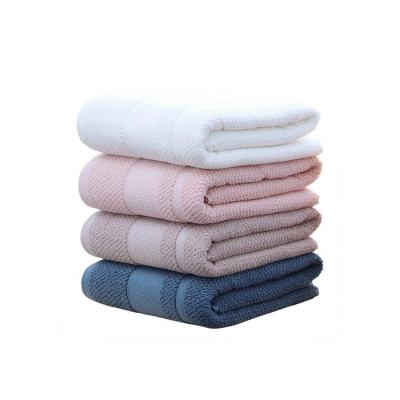 China New Compressed Product Latest Design Popular Product Cotton Bath Towel Set for sale