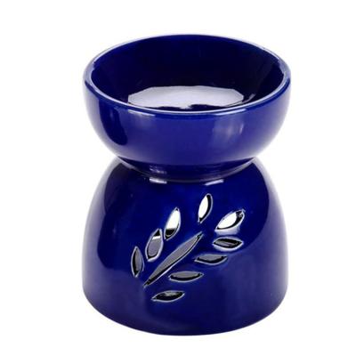 China Ceramic Essential Scented Wax Oil Burner Censer Oil Burner Censer Melt Candle Warmer for sale