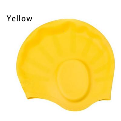 China Wholesale logo eco-friendly durable waterproof 3d waterproof for long hair swim cap child silicone 100% custom swim caps for sale