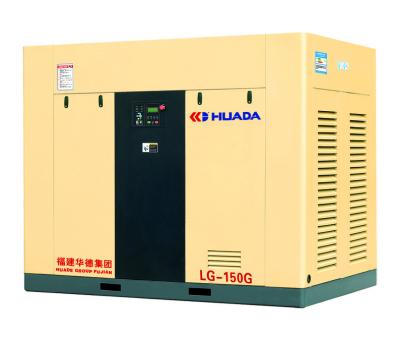 China 110kw 150HP 8bar 10bar Fix Frequency Direct Drive Lubricated Screw Air Compressor for sale