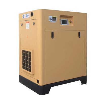 China 15kw 20hp Fix Frequency Belt Drive Screw Lubricated Air Compressor for sale