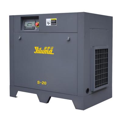 China Stable Air Output S-20 15kW 20HP 380V 8bar PF Screw Air Compressor for sale