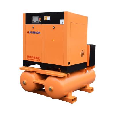 China High Efficiency 16bar 22KW 30HP Dryer Tank High Pressure All In One Screw Air Compressor for sale