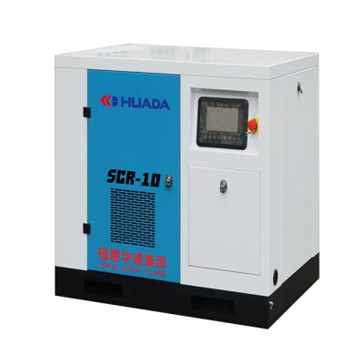 China Huade Quiet 7.5 Kw Scroll Air Compressor 10hp Oil Free Silent Air Compressor for sale