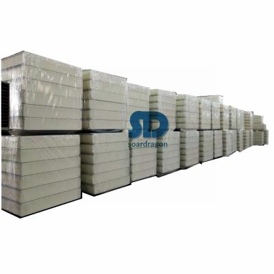 China Thick Energy Saving 50~250MM PIR Logistics Freezer Room Panel For Container China Sale Warehouse Use for sale