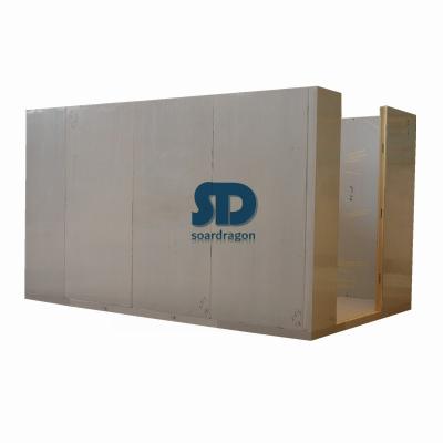 China Container Commercial Logistics Cold Room For Vegetable Storage By PU PIR Insulation Cold Room Panels for sale