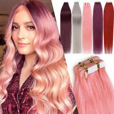 China Silky Straight Hair Extensions Big Double Serve Human Hair Wave Tape Human Pulled Hair Extensions for sale