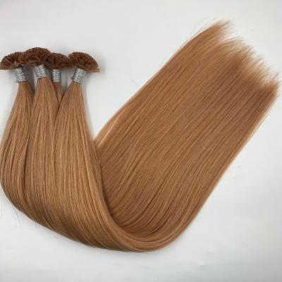 China 50g Keratin Hair Tip Shiny Flat Hair Extensions Straight Flat Tip Hair Tip For Salon for sale