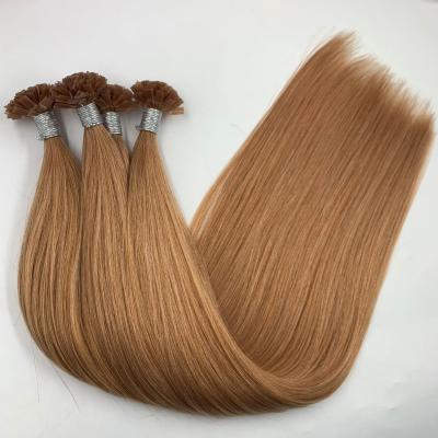 China 50g Keratin Hair Tip Shiny Flat Hair Extensions Straight Flat Tip Hair Tip For Salon for sale