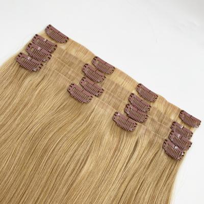 China Shiny High Quality Clip In Hair Extensions 100% Remy Hair Clip In Hair Extensions Clip In Hair Extension for sale