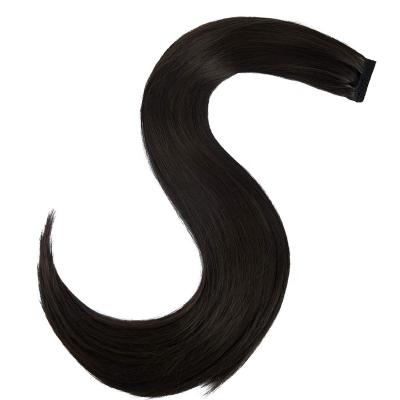 China New Arrival 2021 Silky Straight Wave 100g High Quality One Set 100% Real Remy Straight Human Hair Clip In Ponytail for sale