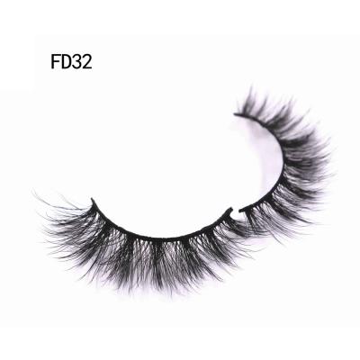 China New Style Natural Soft Wholesale Private Label Eyelash Korean Soft Lashes 3D Faux Mink False Eyelashes for sale