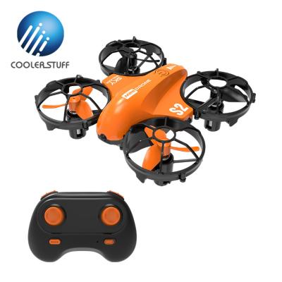 China Coolerstuff S2 Mode Obstacle Avoidance Beginner Mini Drone UFO Levitation Quadruple Flying Toy Headless Plastic Hand for sale