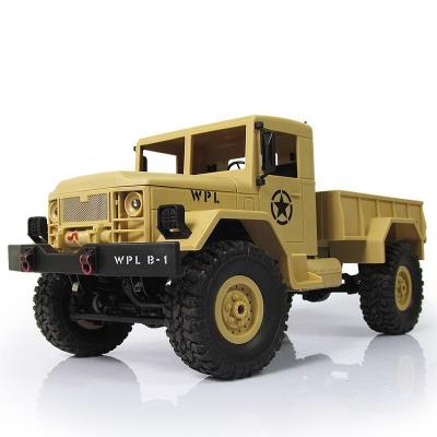 China Cheap WPL B-14K B-14R B14 1:16 2.4G Radio Control Climbing Offroad Car Toys RC Military Climbing Car Truck Model Vehicle For Gifts for sale