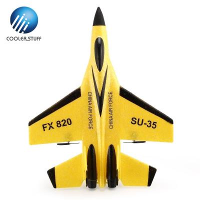 China RC Model Coolerstuff Portable Fx 820 2.4G 2Ch Rc Airplane Glider Long Flight Time 20 Mins EPP Foam Glider Aircraft Models Diecast Rc Toy for sale