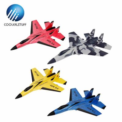 China Coolerstuff FX820 2.4G 2CH RC Model Airplane Remote Cantroll Remote Airplane High Speed ​​Flying rc plane for sale