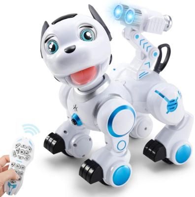 China Infrared Smart Dog Singing Cooler Toy Touch RC Robot Interaction with Music Radio Control Smart Robot Gift for Kids for sale