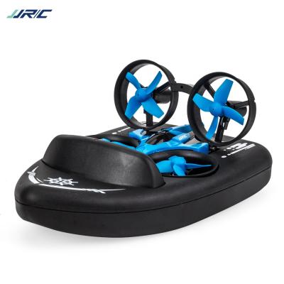 China Cheap Upgraded JJRC H36F Mini Triphibious Quadcopter Dron RC Model Hovercraft Water Racing Boat Drone Remote Control Toys For Kids for sale