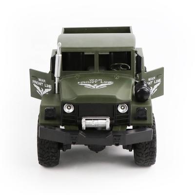 China JJRC Q62 1/16 2.4G 4WD Model JJRC Q62 1/16 2.4G 4WD Crawler Truck RC Crawler Remote Control Electric Military Loaded Car Toys RTR for sale