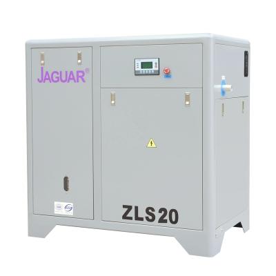 China Lubricated 20HP Industry Solid Material Screw Air Compressor for sale