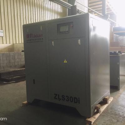 China 30HP JAGUAR 22KW Textile Industry Lubricated Low Pressure High Volume Screw Air Compressor for sale