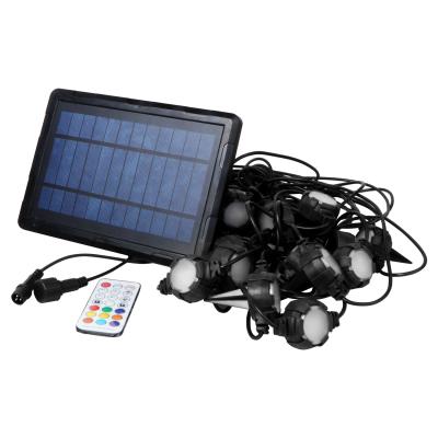 China Outdoor Solar Camping Lights Lighting Can Be Remote Control Multicolor Led Camp Lights F16C for sale