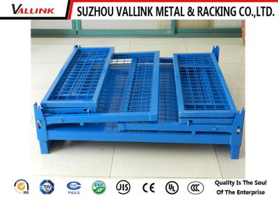 China Warehouse Storage Wire Mesh Container Custom Made Heavy Loading for sale