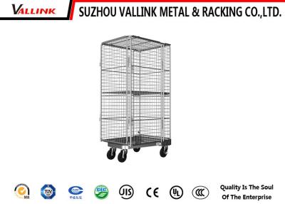 China 19*1.2mm Round Pipe Collapsible Trolley With Top Cap 4 Sides for sale