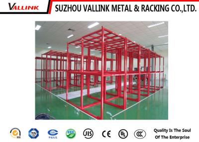 China Stacking Warehouse Steel Shelving Suitable For Varied Transportation for sale