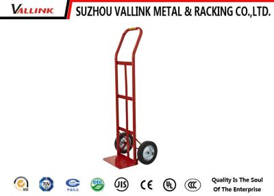 China 100kg Load Capacity Two Big Wheel Hand Sack Truck 1120*415*365mm for sale