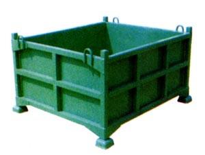 China Green Large Capacity Cage Pallet Wire Mesh Container Easy To Use for sale