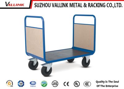 China Double Ended Plywood Veneer Steel Heavy Duty Trolley Four Versions for sale