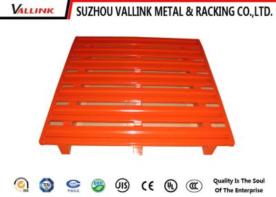 China Small Single Face Carbon Steel Transportation Pallet American Standard for sale