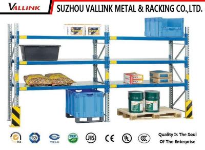 China OEM Colorful Multi - Layer Warehouse Steel Storage Shelving Easy To Carry for sale