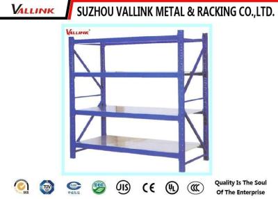 China Lightweight Z Beam Bulk Rack Shelving Units With Steel Decking For Warehouse for sale