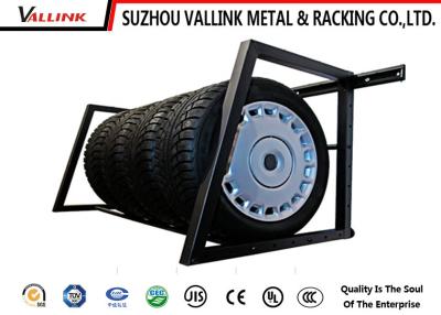 China Cold Rolled Q235 Wall Mounted Tire Storage Rack / Warehouse Display Rack for sale