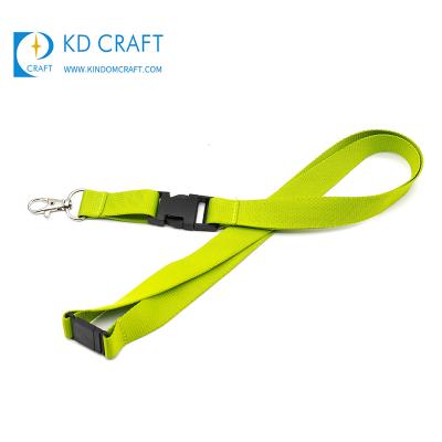 China Cheap event factory price custom logo printed loose polyester empty lanyard for promotion for sale